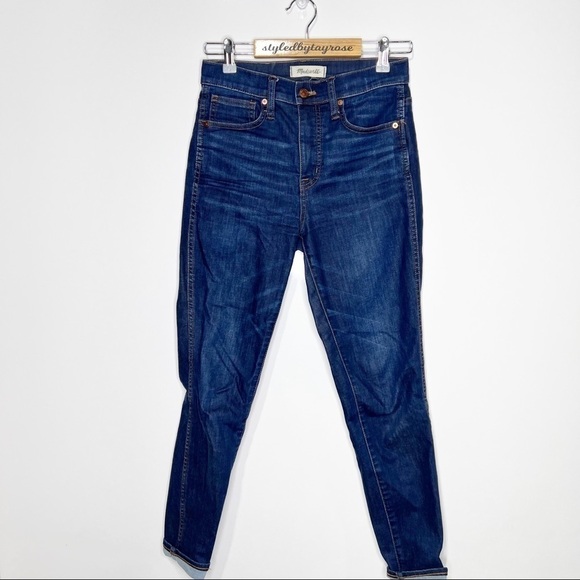 Madewell 10" High-Rise Skinny Jeans in Tarren Wash: THERMOLITE® Edition - Picture 7 of 14